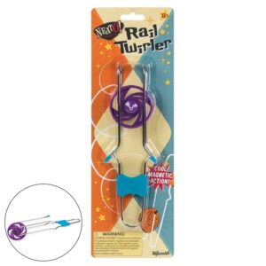 rail twirler toy in package